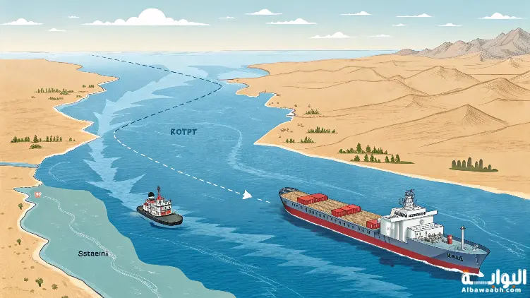 البحر الأحمر كممر مائي استراتيجي