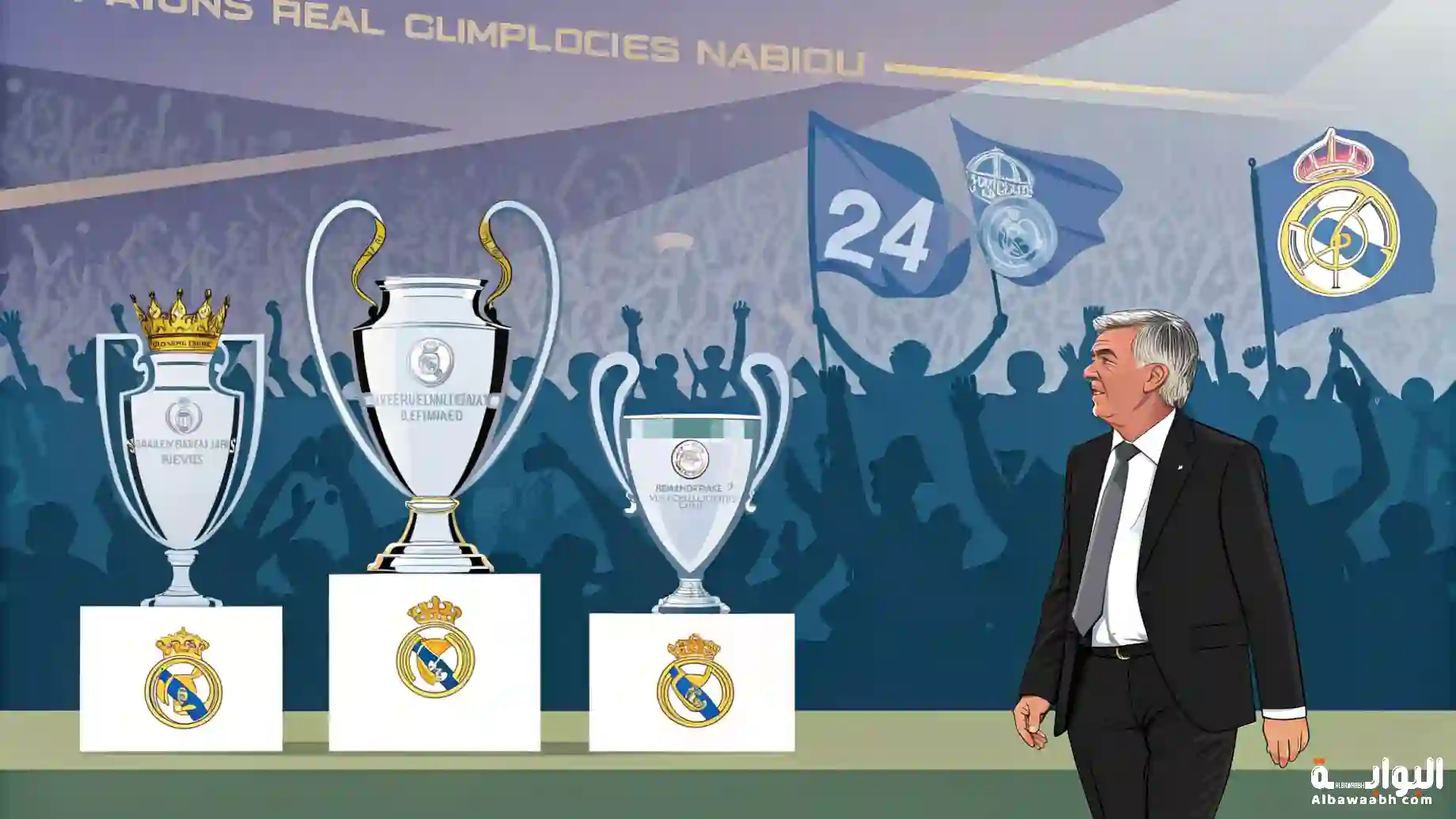 بطولات أنشيلوتي مع ريال مدريد