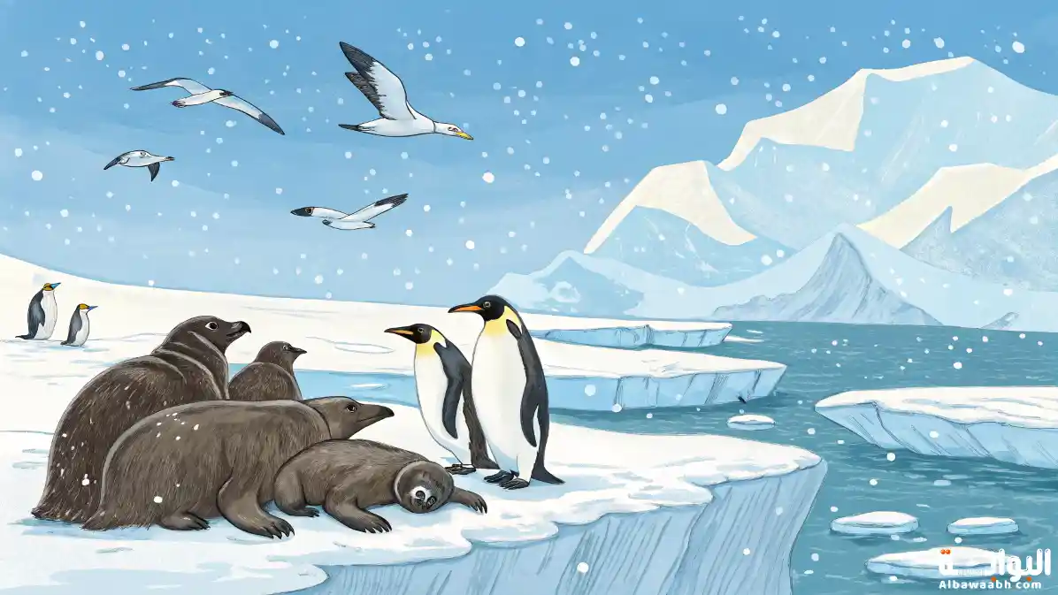 الحيوانات في القارة القطبية الجنوبية	