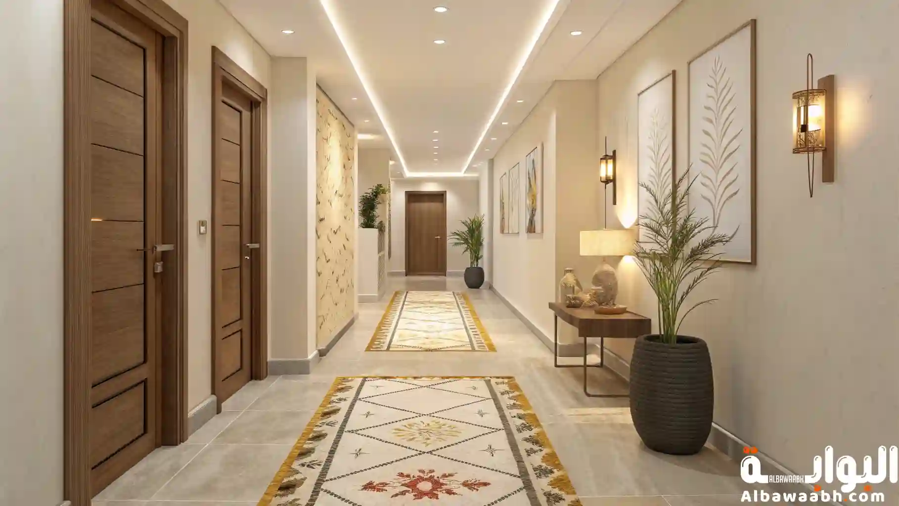 أفكار لتزيين الممرات 