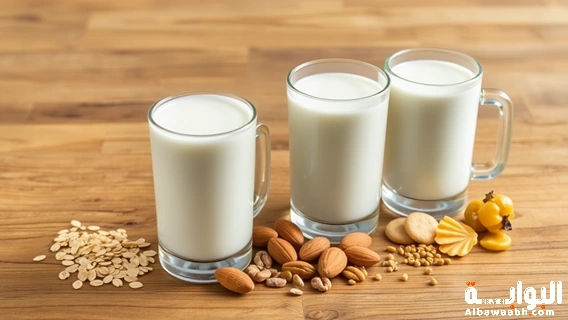 بدائل الحليب النباتية
