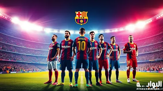 أساطير نادي برشلونة: ميسي، كرويف، وغيرهم من الأيقونات