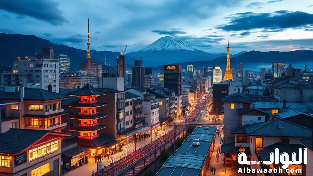 أهم المدن في اليابان