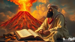 حلم العبور فوق بركان