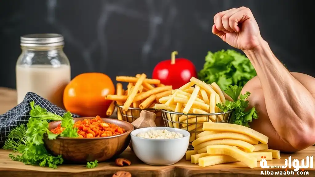 أطعمة غنية بالبروتين لبناء العضلات