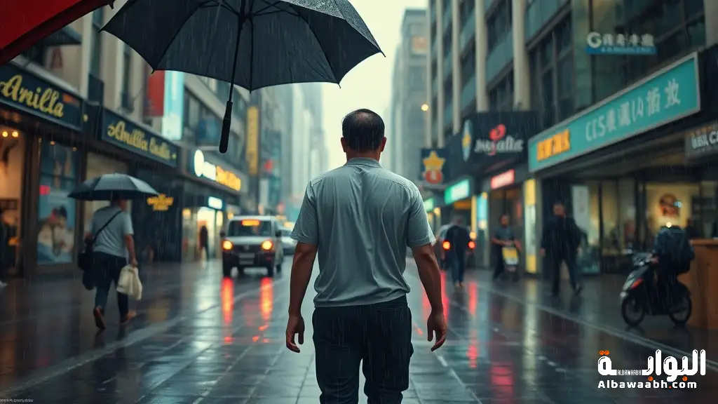 حلم المطر الغزير