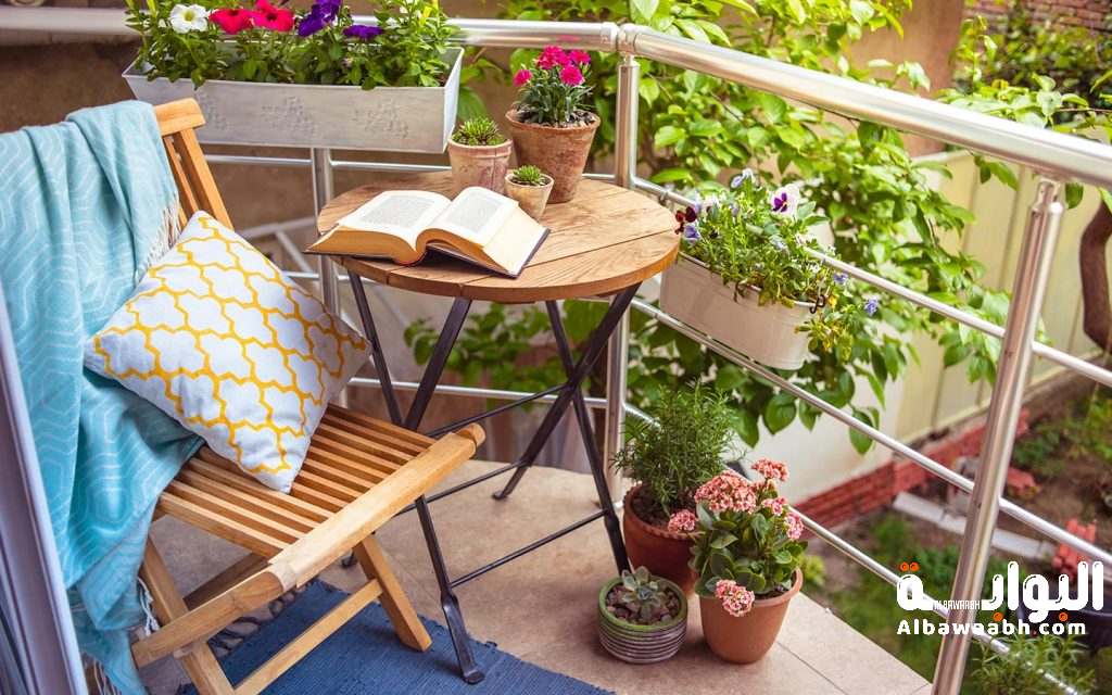 تزيين الشرفة بشكل عصري