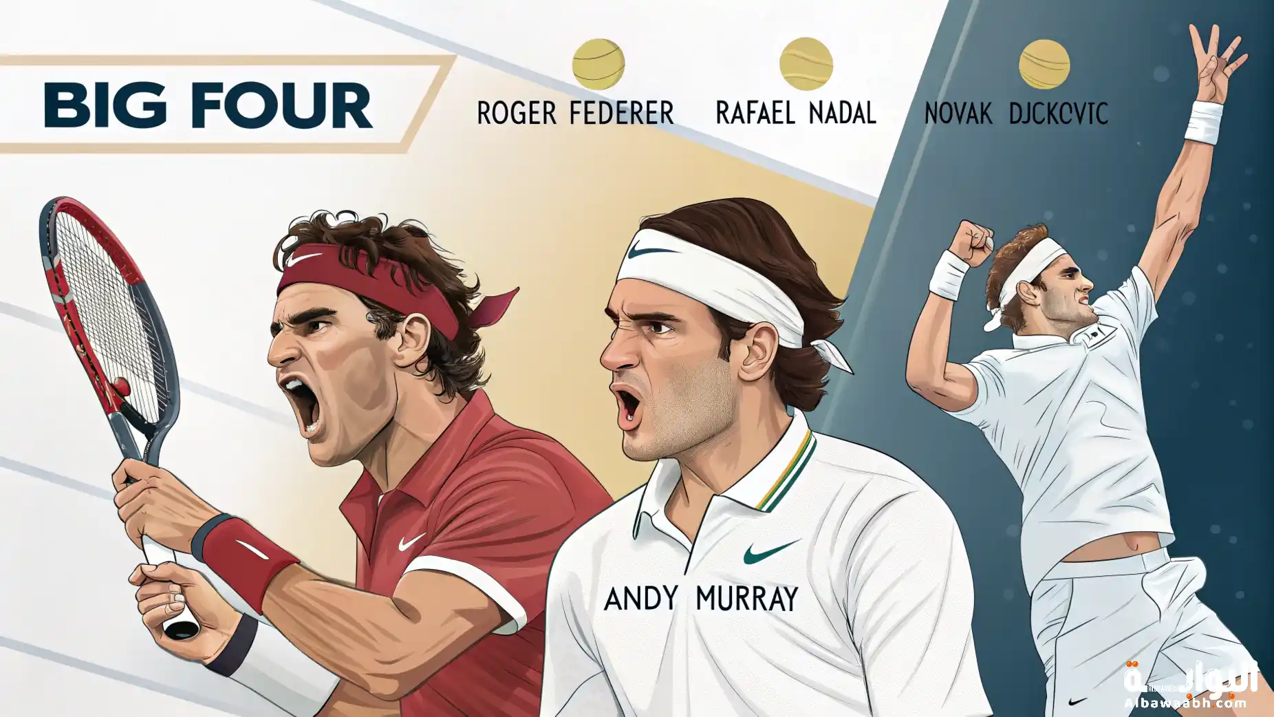 أبطال التنس