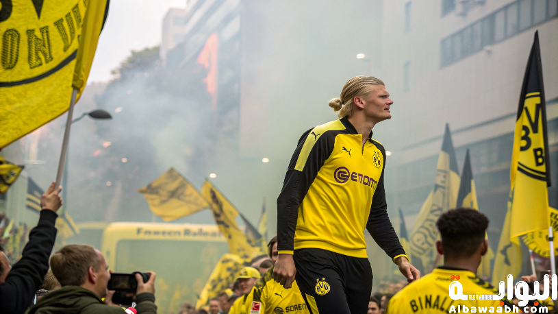 مسيرة هالاند مع بوروسيا دورتموند