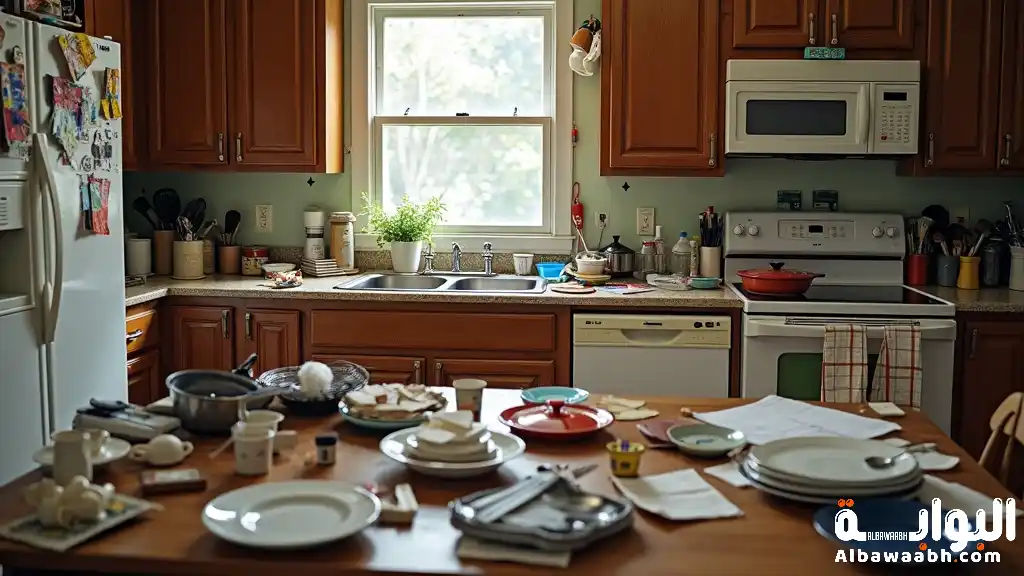 الفوضى في المنزل