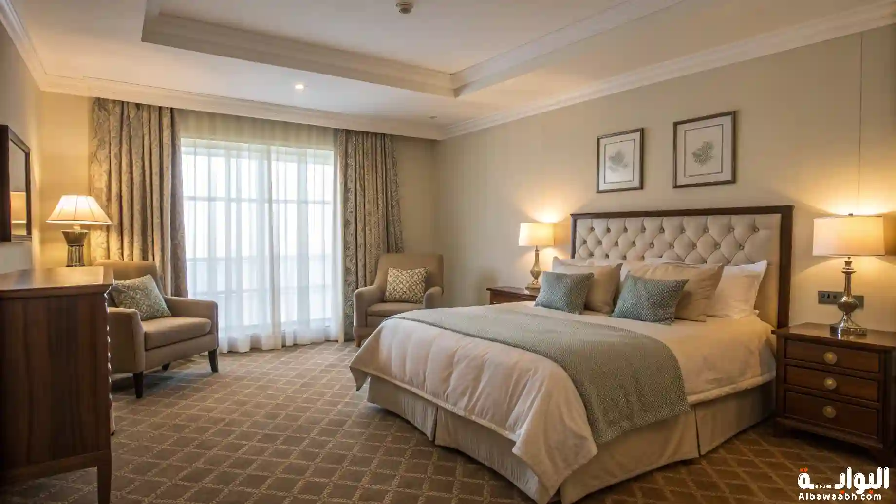 إعداد غرفة نوم للراحة