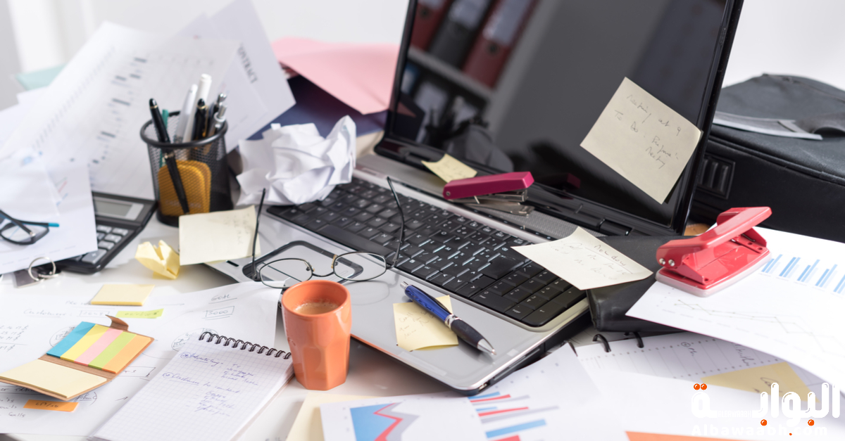 تنظيم مكان العمل في المنزل