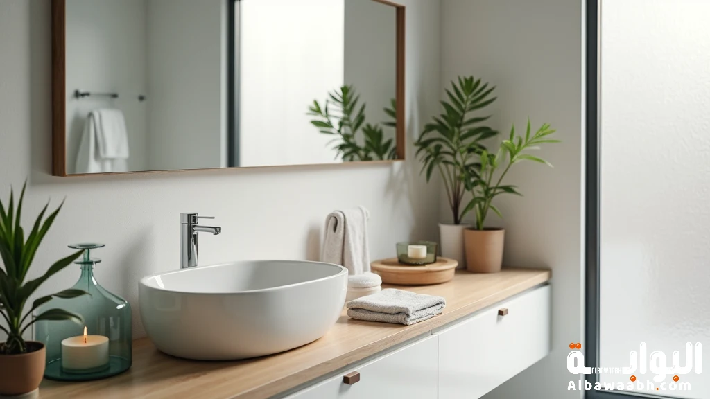 تنظيم ديكور الحمام
