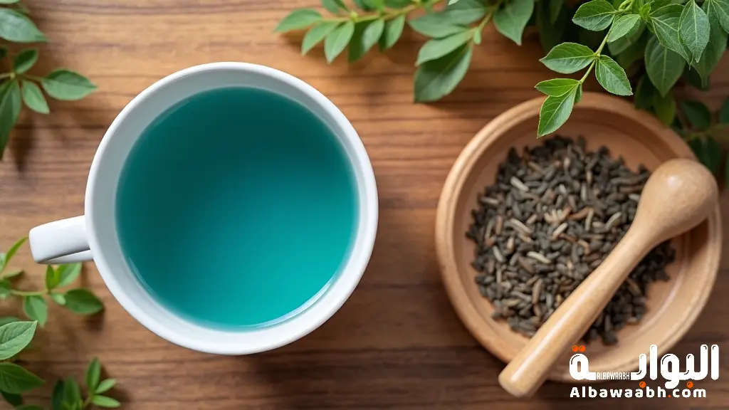 فوائد الشاي الازرق