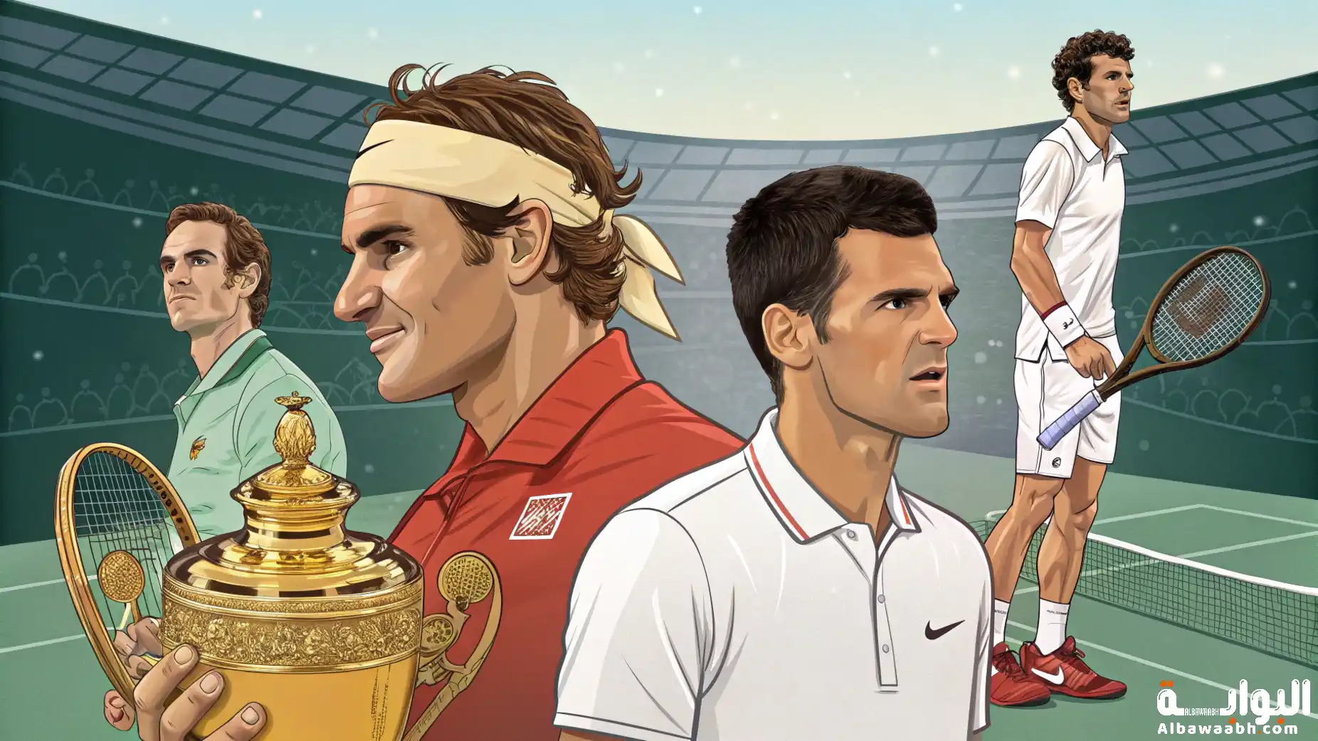 أبطال التنس