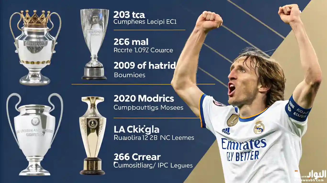 إنجازات مودريتش مع ريال مدريد