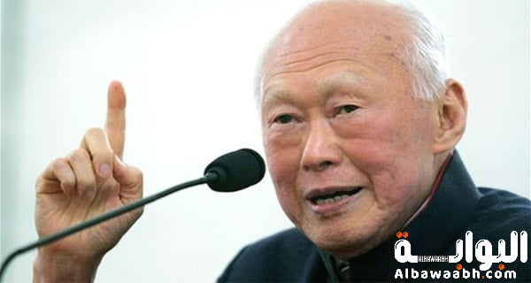 المؤسس لي كوان يو