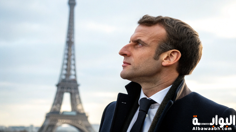 الرئيس إيمانويل ماكرون