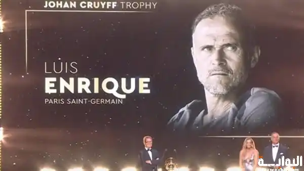 إنجازات لويس إنريكي مع برشلونة