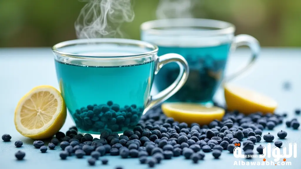 فوائد الشاي الأزرق للصحة والجمال