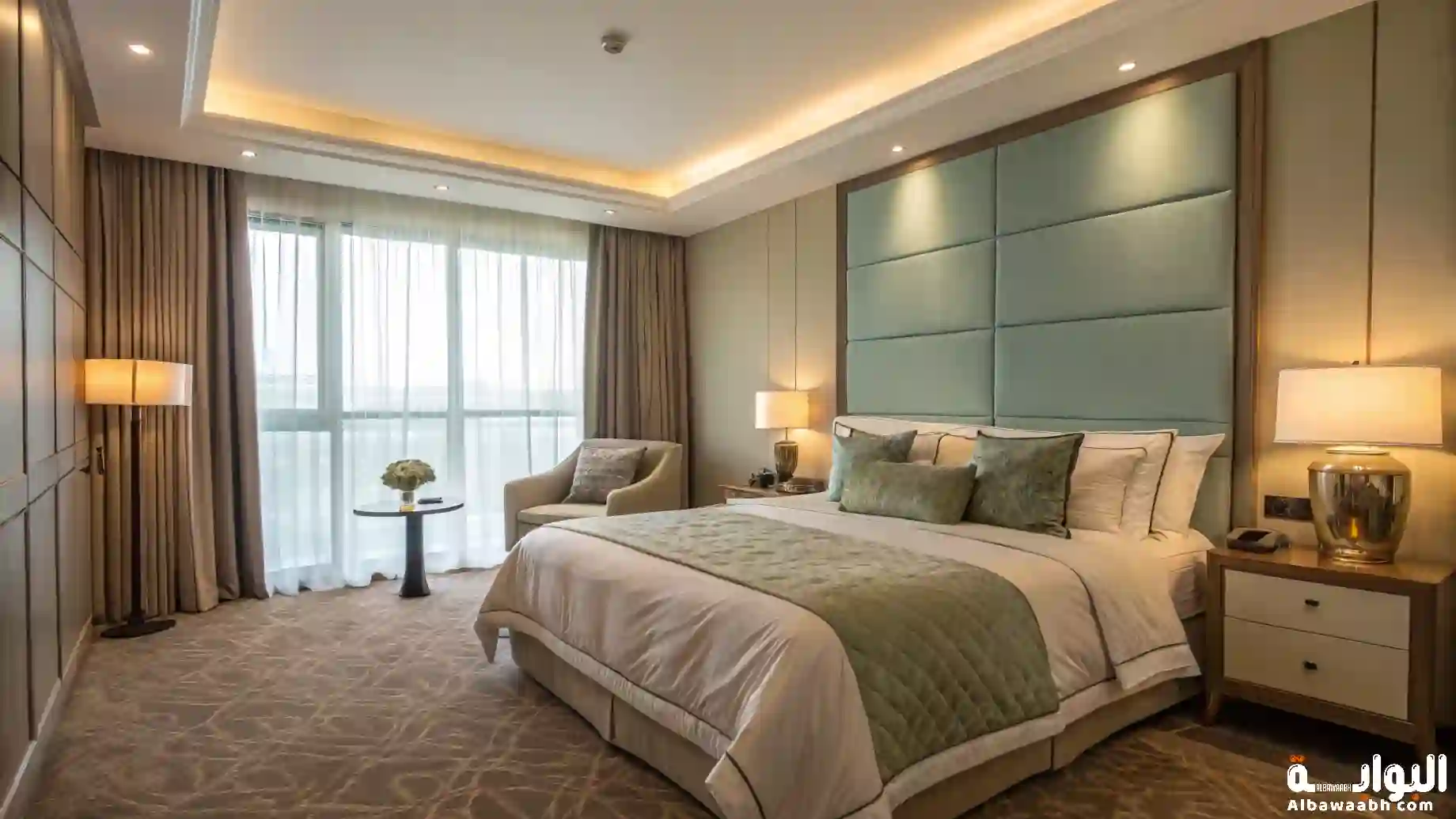 إعداد غرفة نوم للراحة