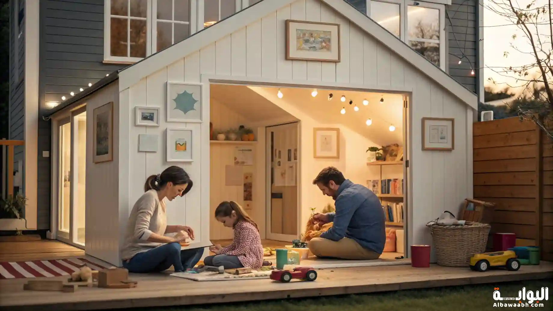 تربية الأطفال في المنازل الصغيرة