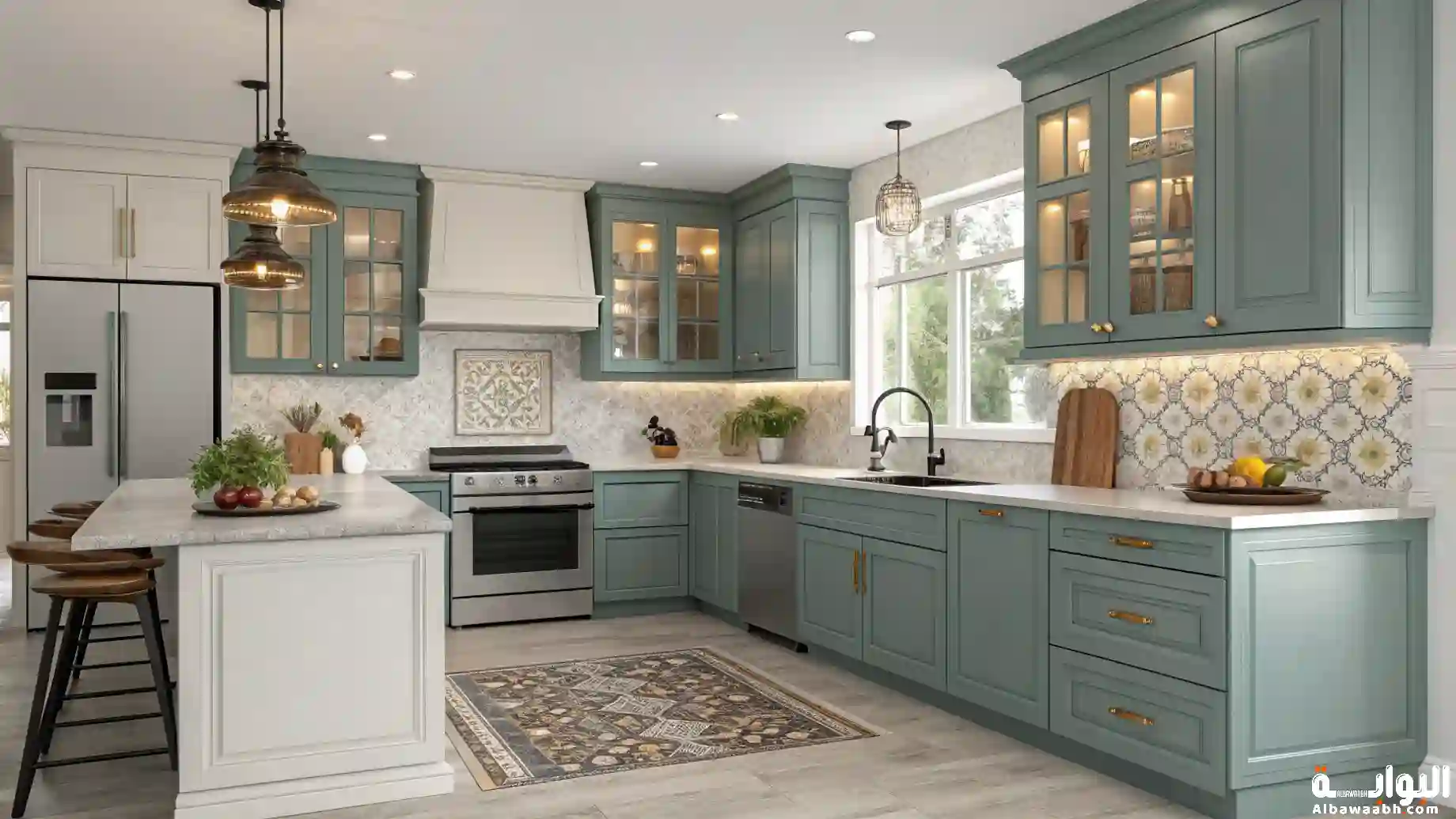 تجديد ديكور المطبخ