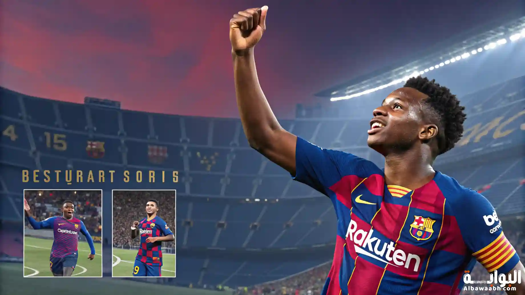 مسيرة أنسو فاتي مع برشلونة