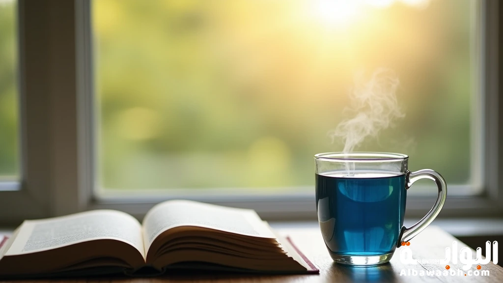 فوائد الشاي الازرق