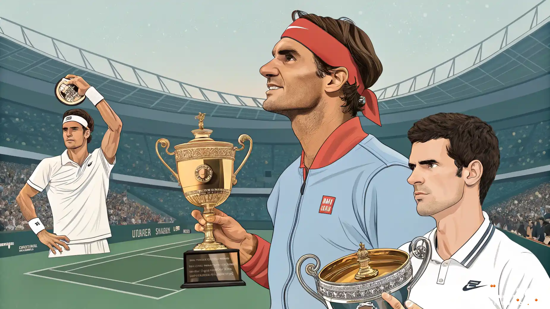 أبطال التنس