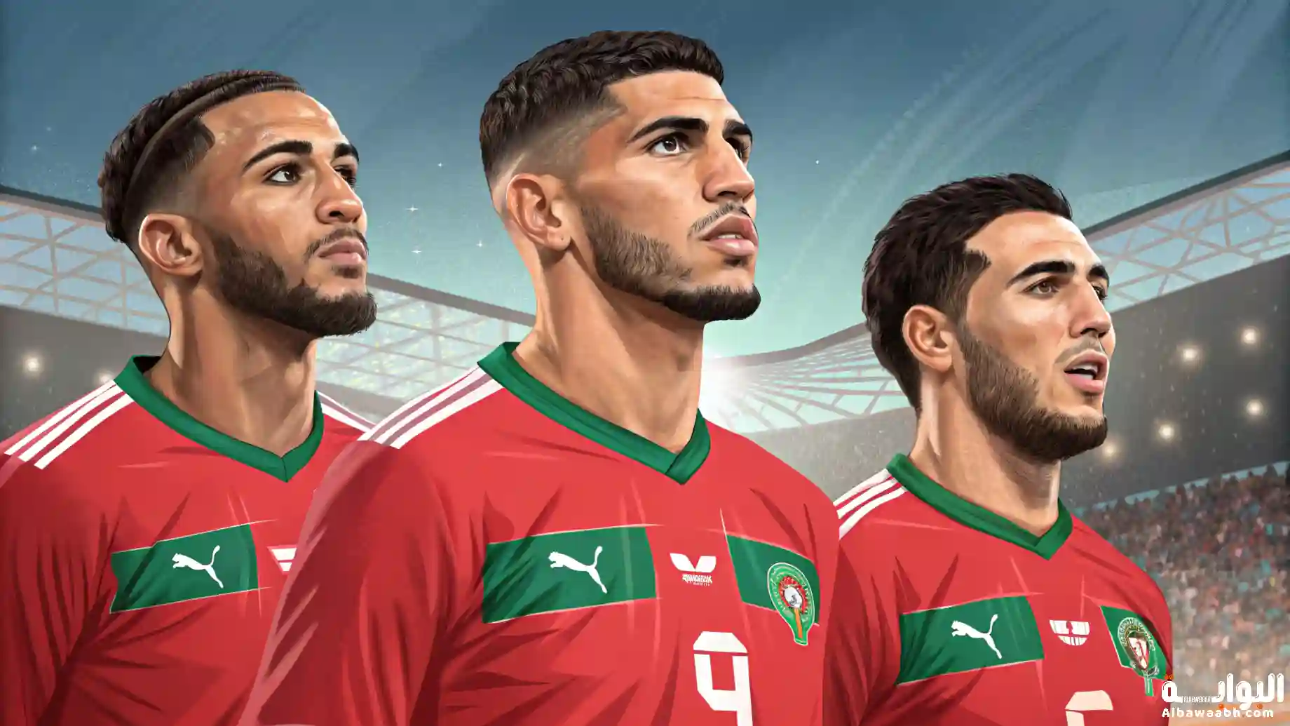 نجوم منتخب المغرب 2022