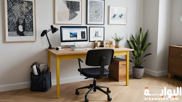 كيفية تنظيم مكان العمل في المنزل