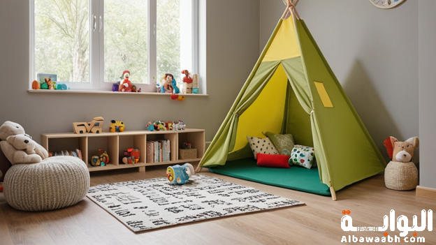 أفكار لتصميم مساحة لـ مكان لعب للأطفال