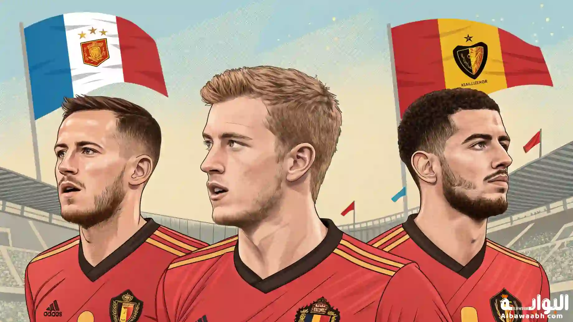 أشهر لاعبي منتخب بلجيكا الحاليين