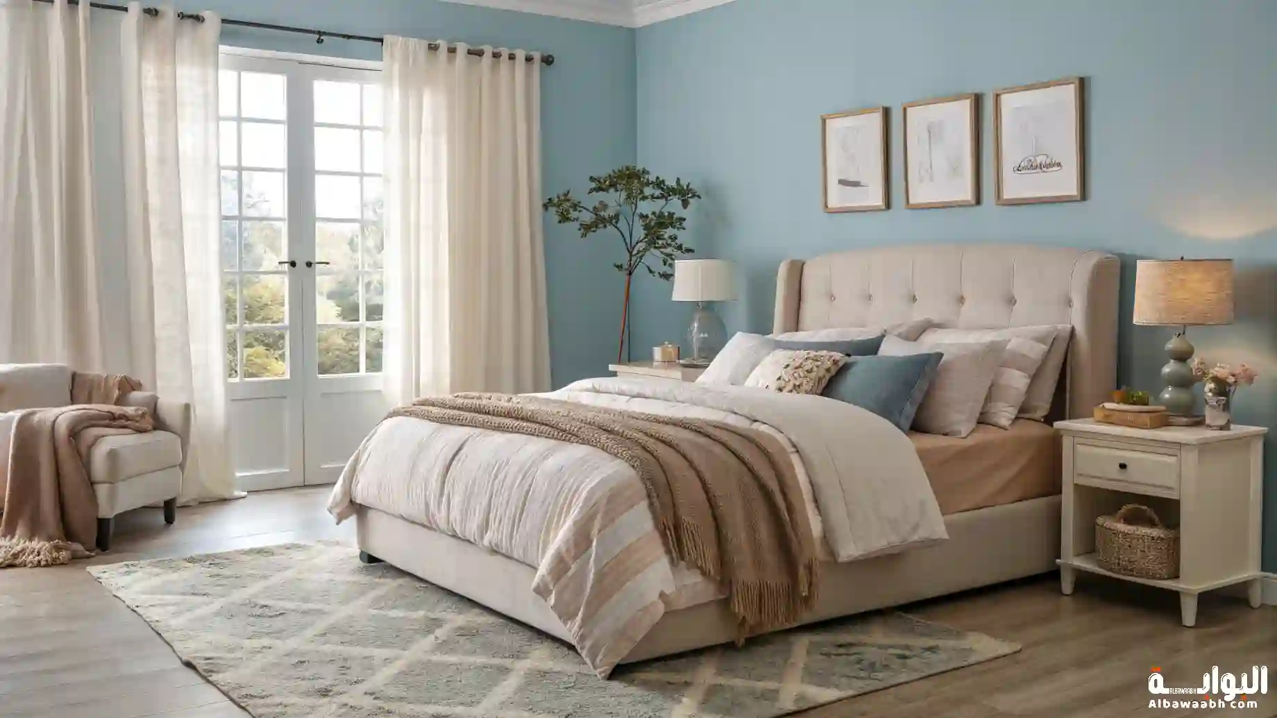 إعداد غرفة نوم للراحة