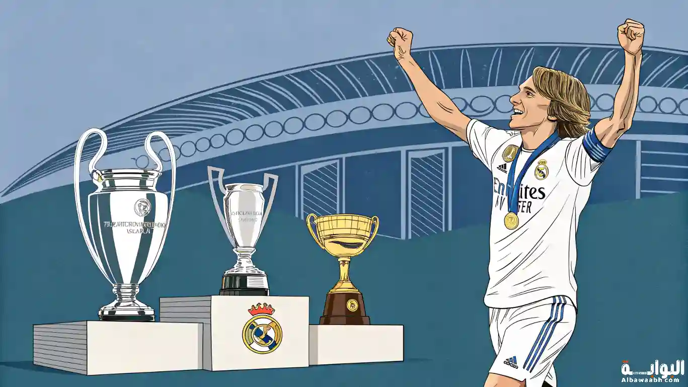 إنجازات مودريتش مع ريال مدريد