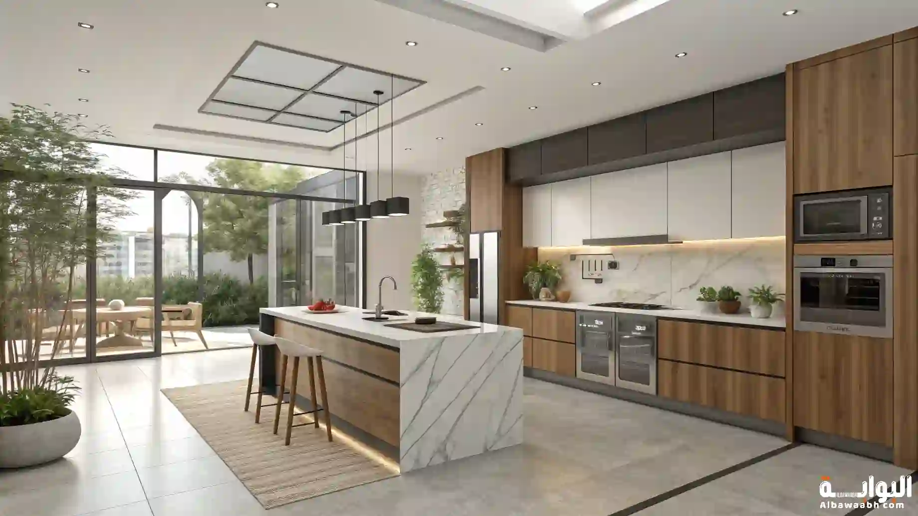 تجديد ديكور المطبخ