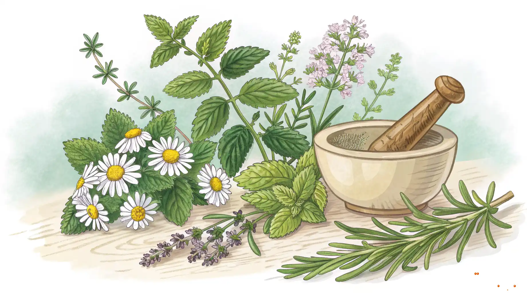 الأعشاب المدرة للبول