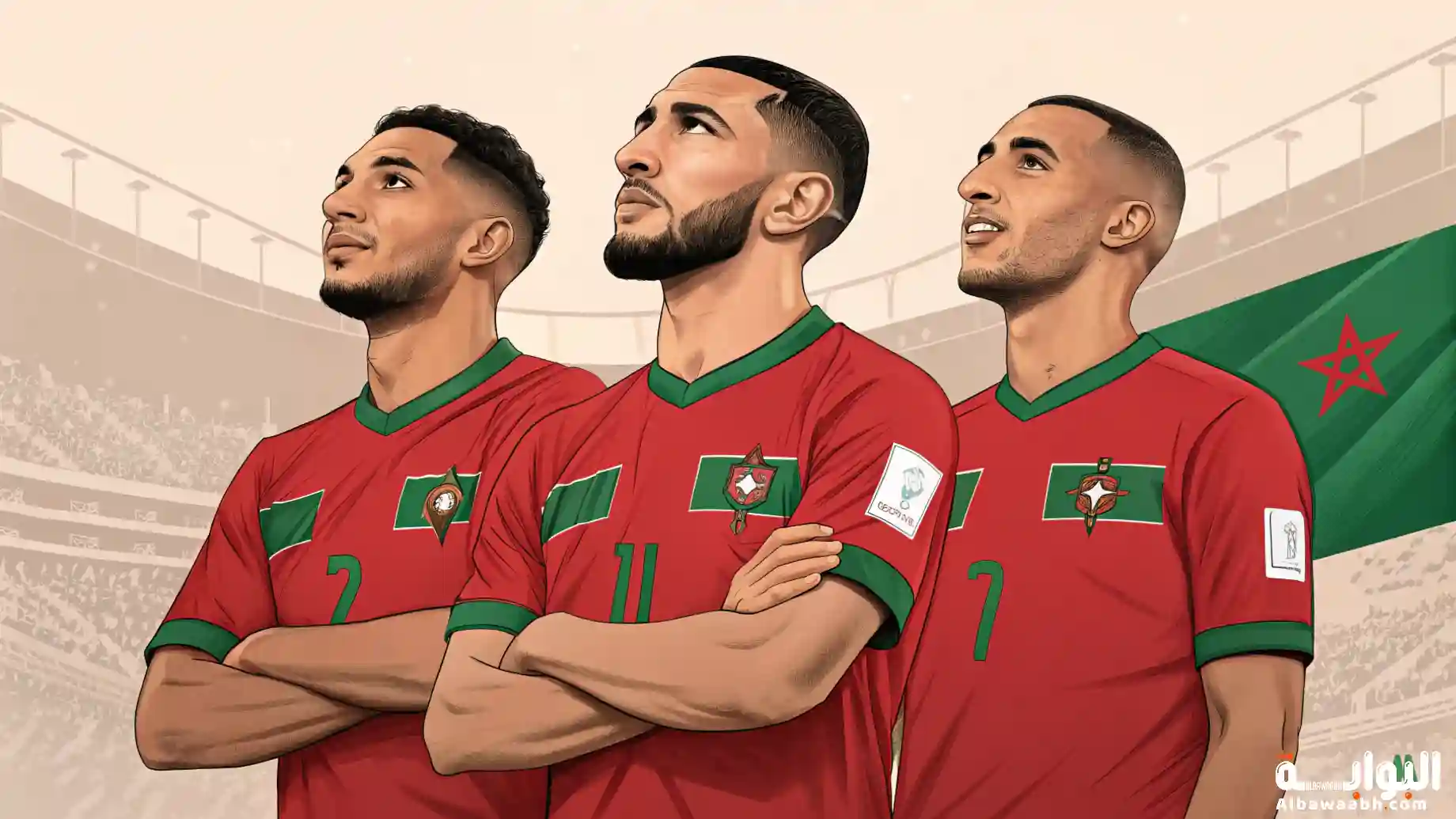 نجوم منتخب المغرب 2022: زياش، حكيمي، وبونو