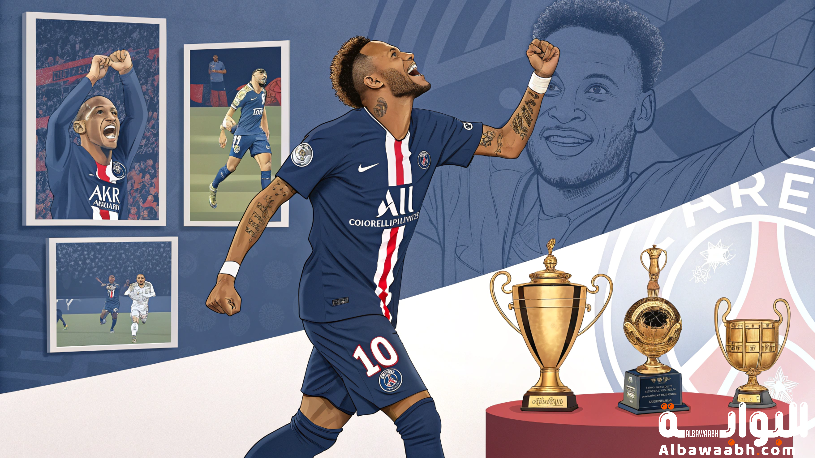 إنجازات نيمار مع باريس سان جيرمان