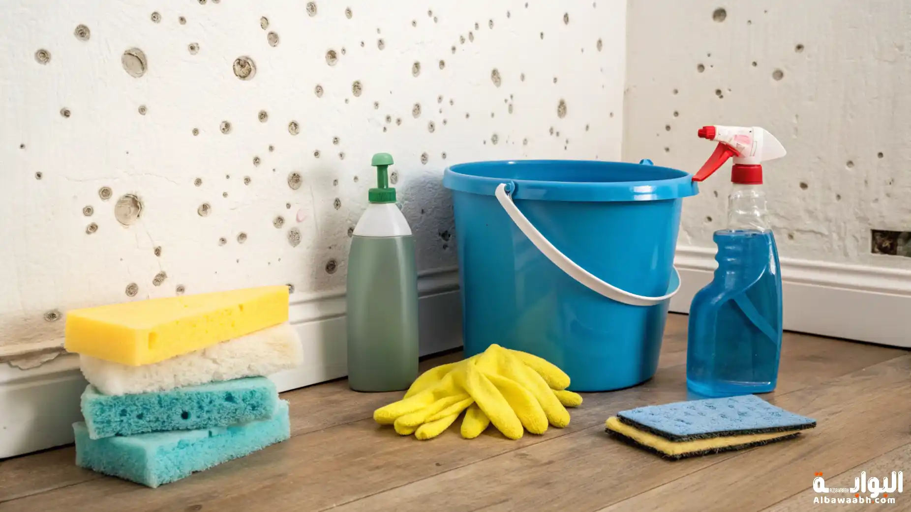 تنظيف الحائط