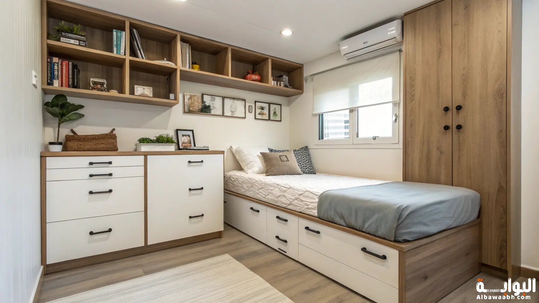 غرف النوم الصغيرة