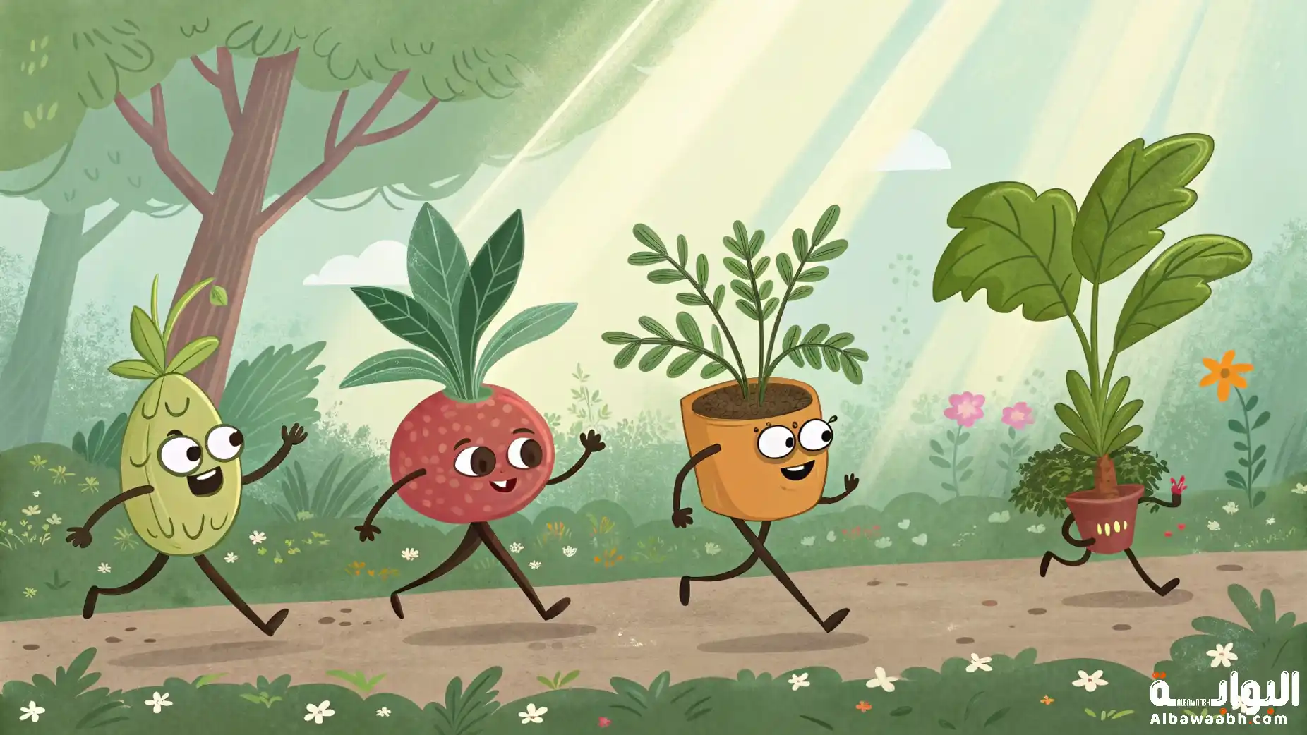 النباتات التي “تمشي”