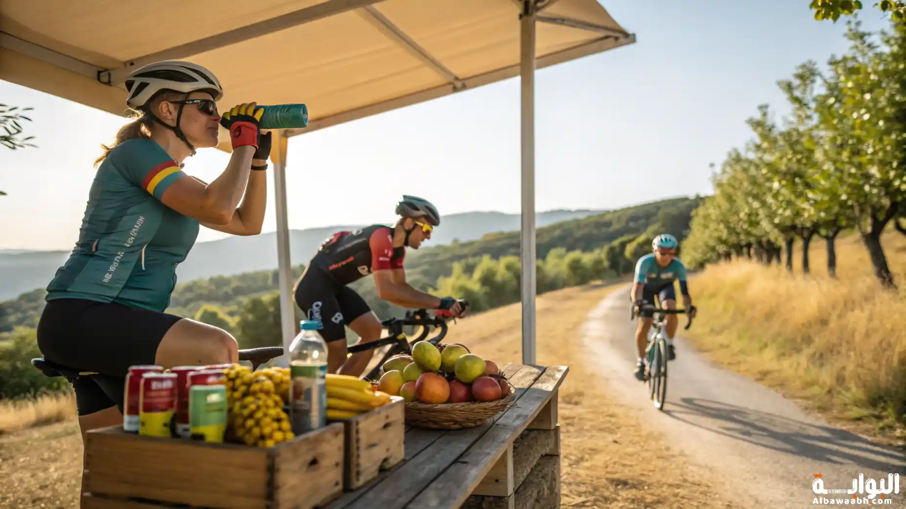 تغذية راكبي الدراجات