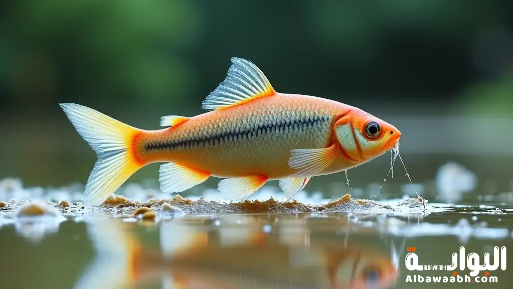 الأسماك التي تتنفس الهواء خارج الماء