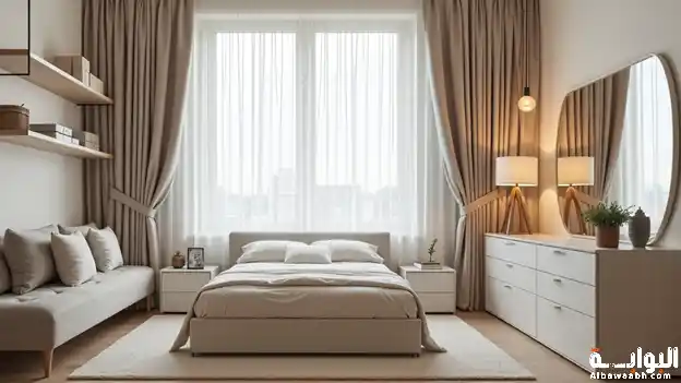 كيفية ترتيب غرف النوم الصغيرة