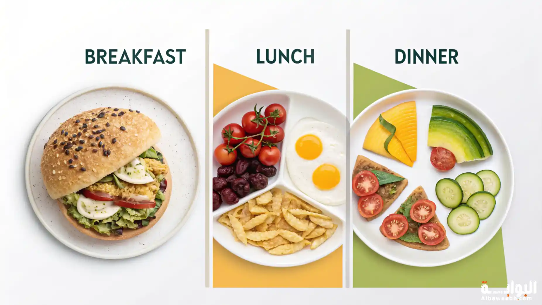 الوجبات الرئيسية