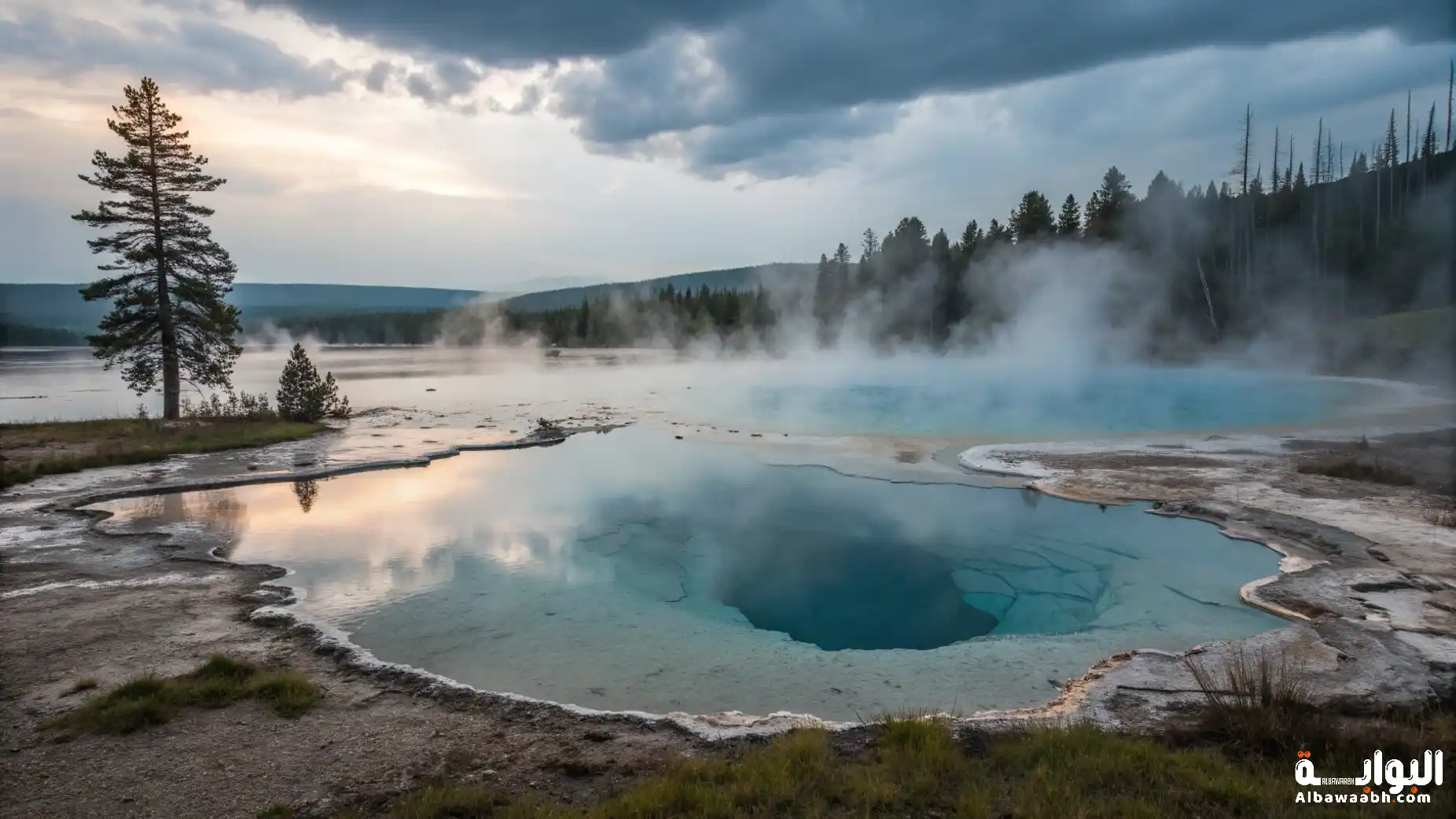 البحيرة التي تغلي من تلقاء نفسها
