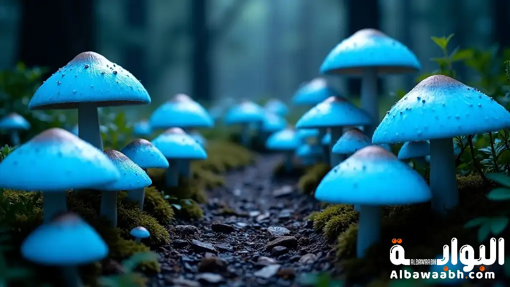 الغابات التي تضيء ليلًا