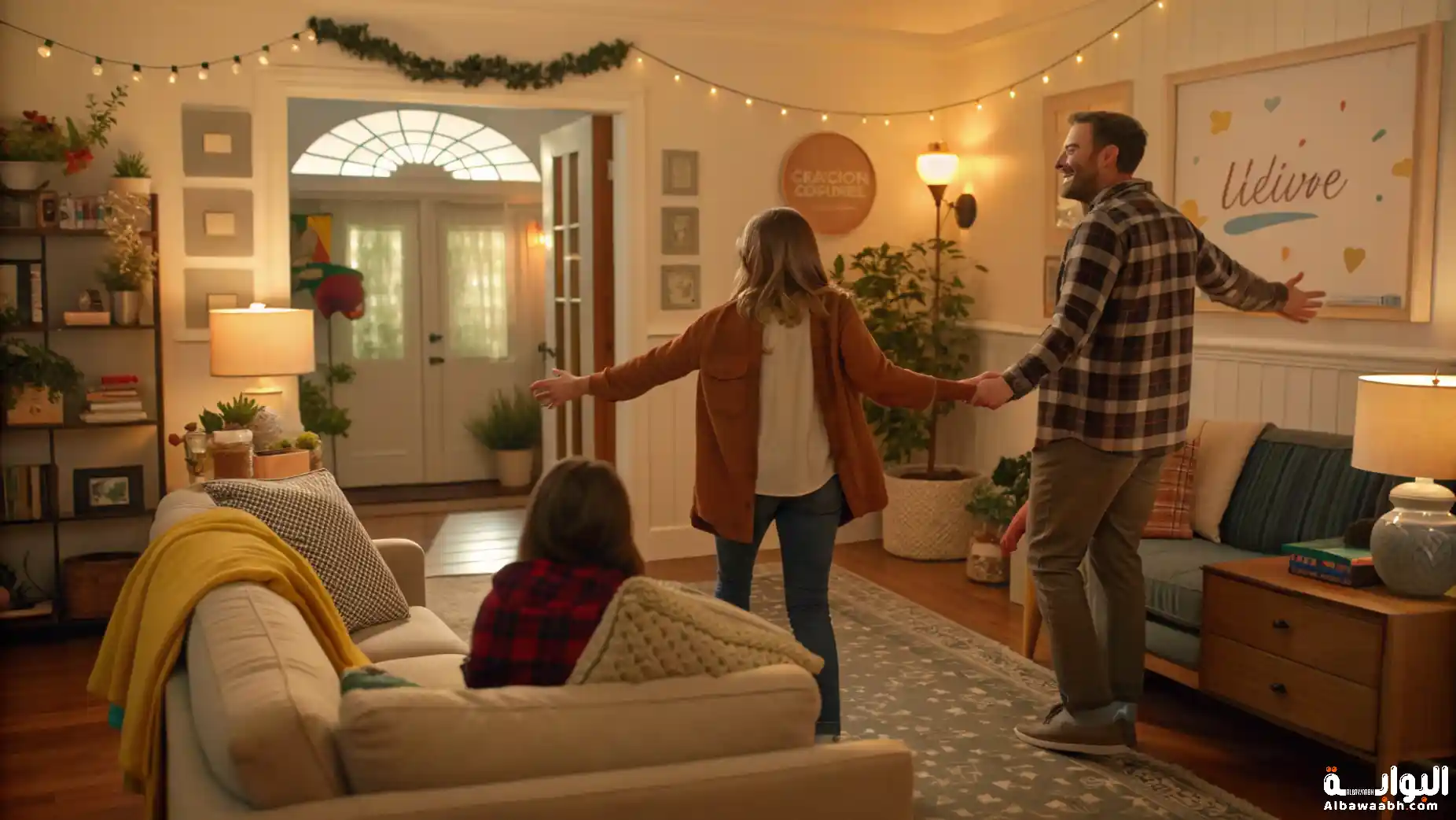 استقبال الضيوف في المنزل